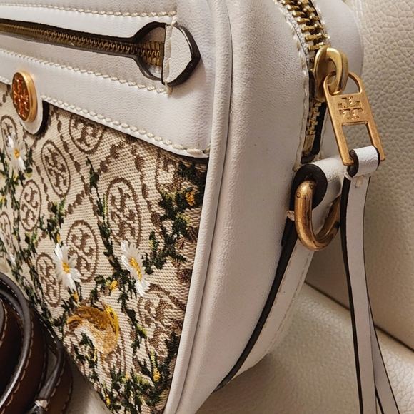 NWT ~🌻VERY RARE🌻Tory Burch T Monogram Jacquard Embroidered Crossbody & Wallets - Picture 4 of 16